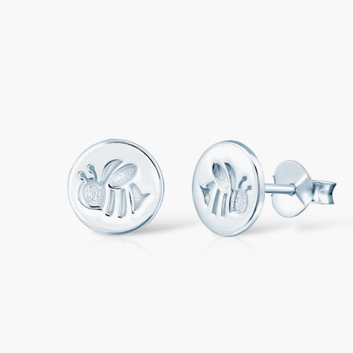 Kolczyki pszczoły Savicki: srebrne